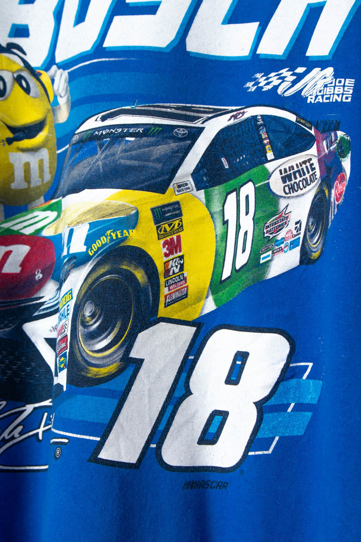 Image of NASCAR Kyle Busch Racing Graphic T-Shirt (L)