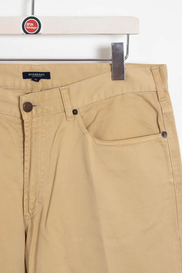 Image of Burberry Straight Leg Trousers (W34 x L30)