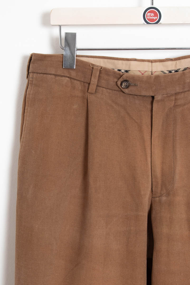 Image of Burberry Wide Leg Trousers (W32 x L32)