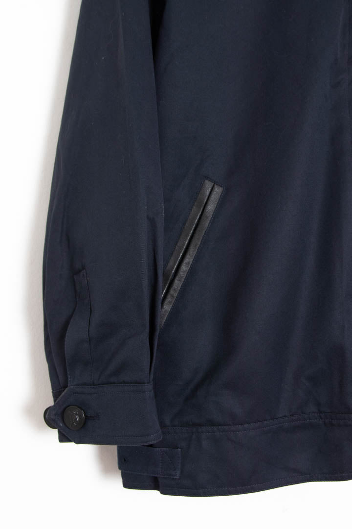 Image of Women's Burberry Leather Trim Harrington Jacket (S)