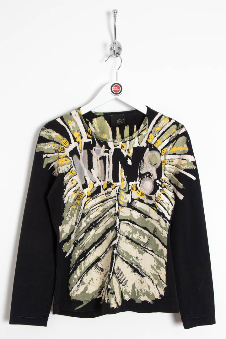 Image of Women's Just Cavalli Long Sleeve Top (UK 12)