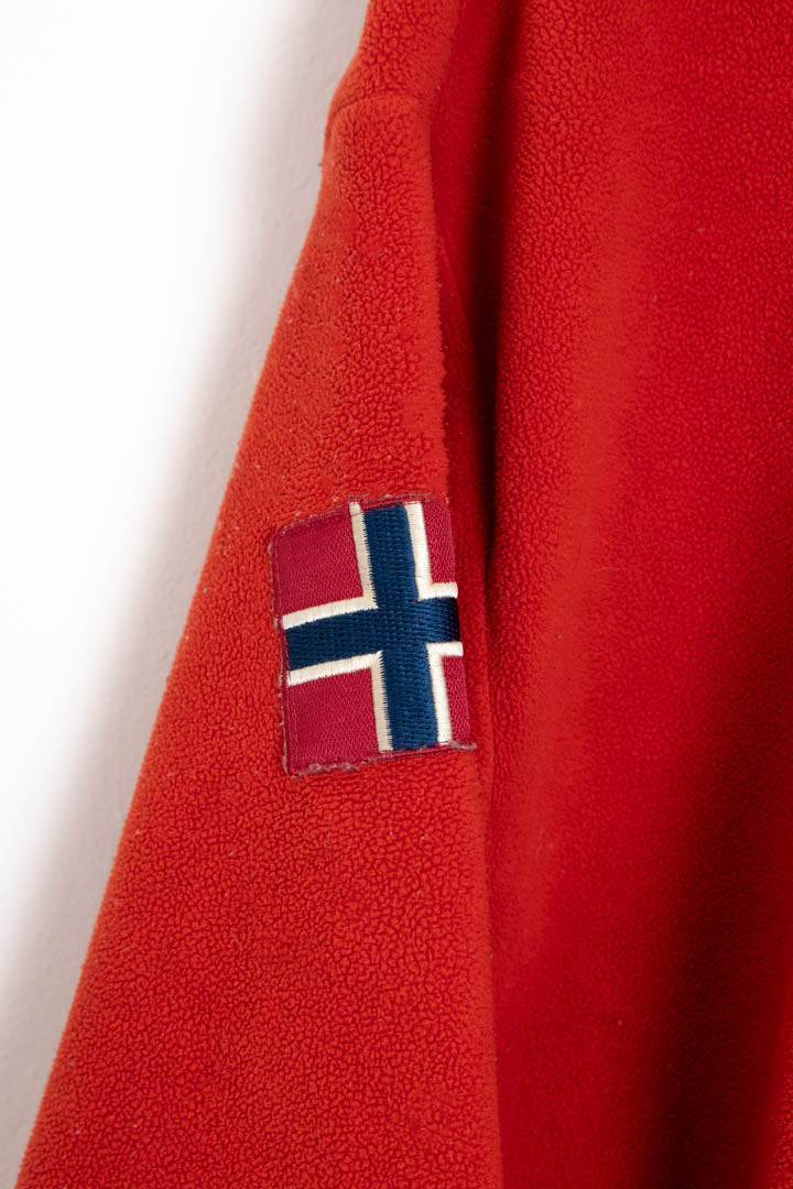 Image of Napapijri 1/4 Zip Fleece Jumper (S)