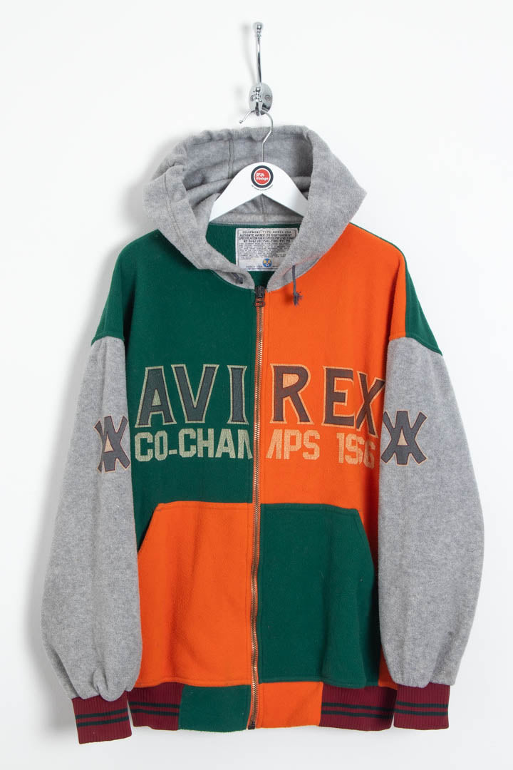 き*ぃ様 AVIREX フリースジャケット Mサイズ Avirex Fleece Hoodie (M) – 97th Vintage