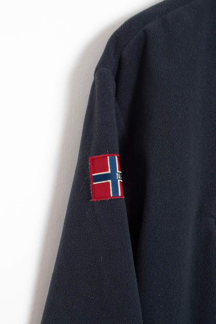 Image of Napapijri 1/4 Zip Fleece Jumper (XS)