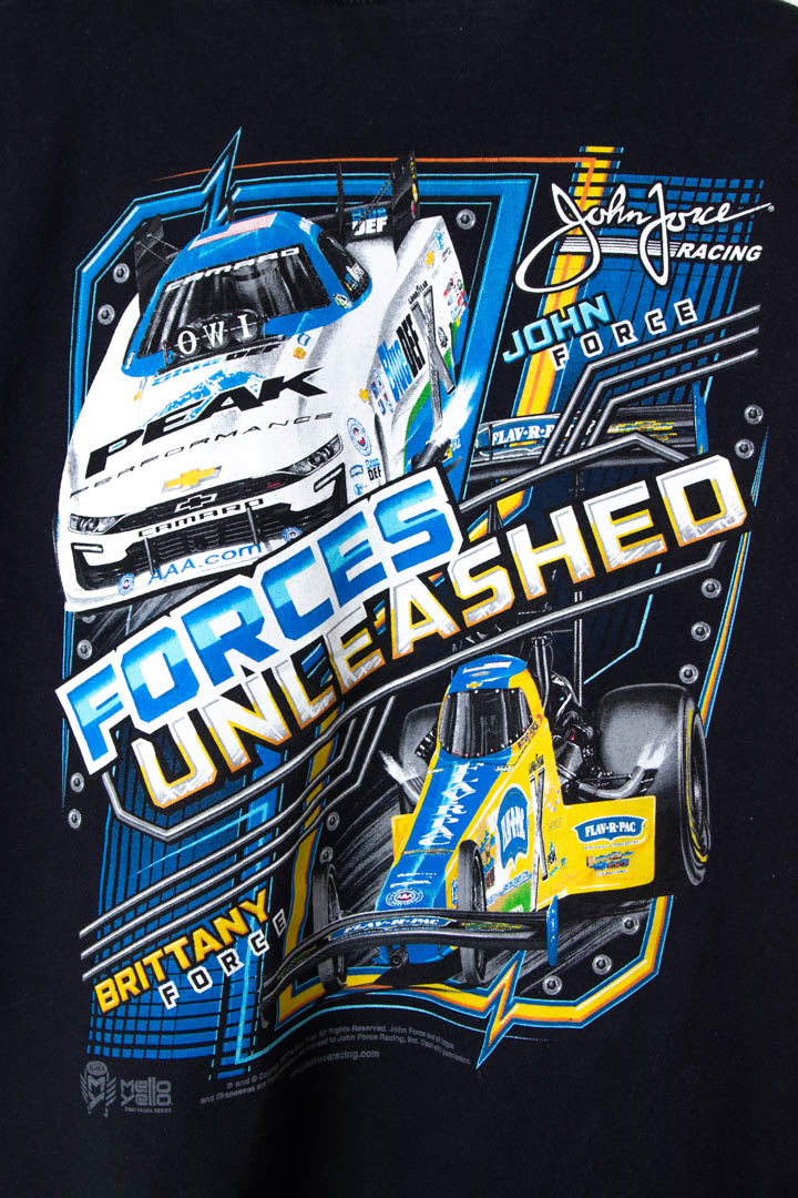Image of John Force Drag Racing Graphic T-Shirt (M)