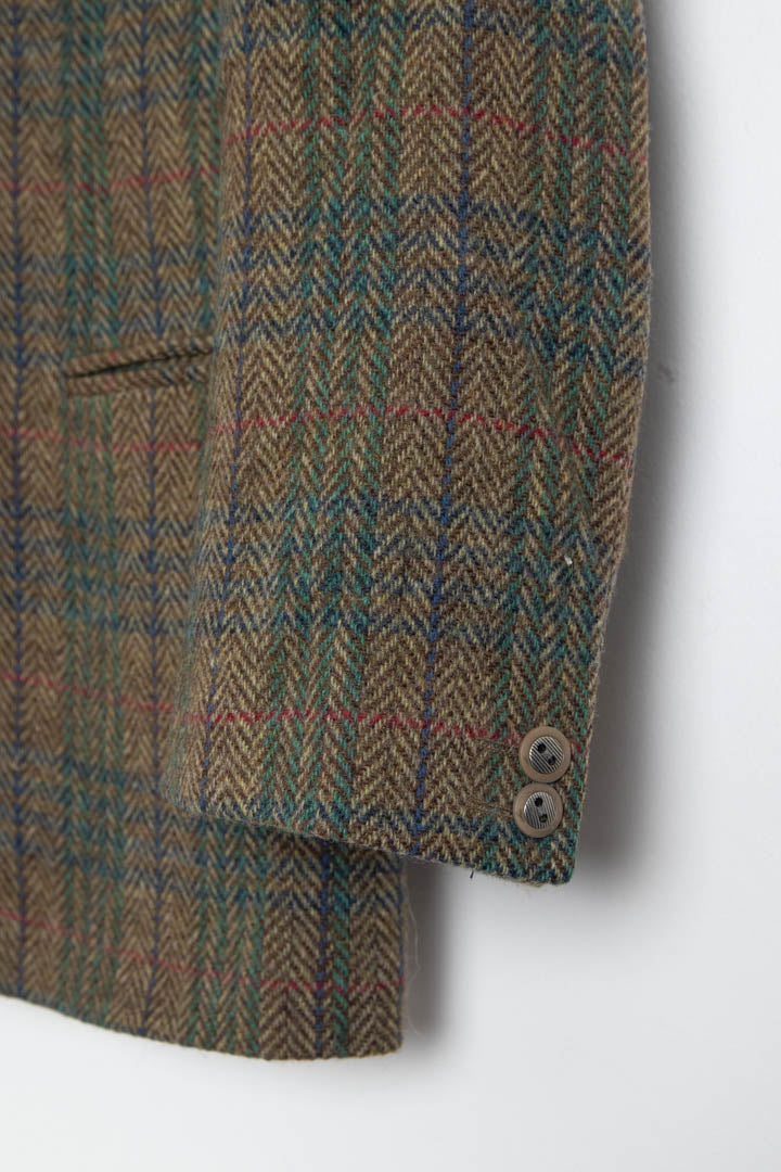Image of Women's YSL Tweed Blazer Jacket (M)
