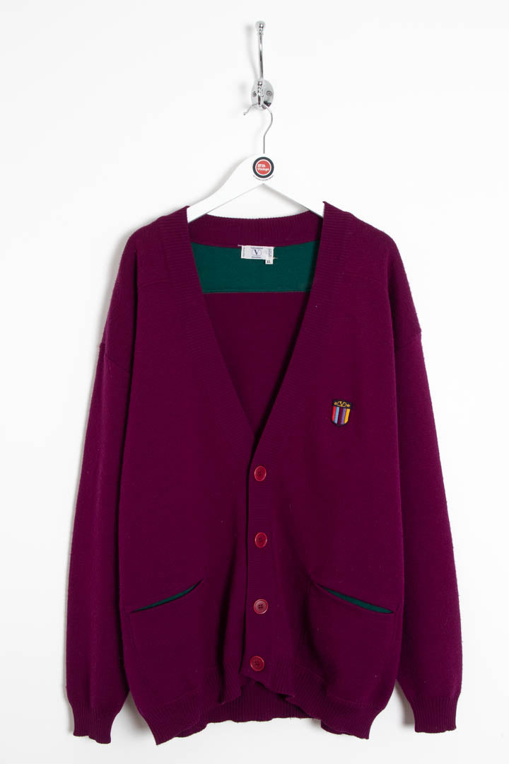 Image of Valentino Garavani Button Up Wool Cardigan (XL)