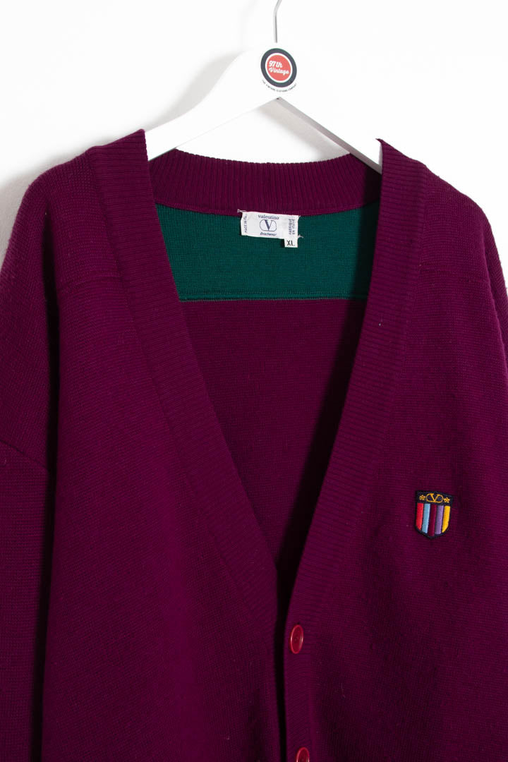 Image of Valentino Garavani Button Up Wool Cardigan (XL)