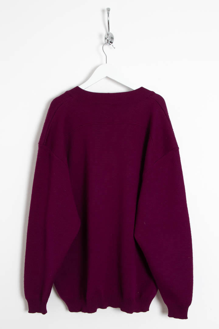 Image of Valentino Garavani Button Up Wool Cardigan (XL)