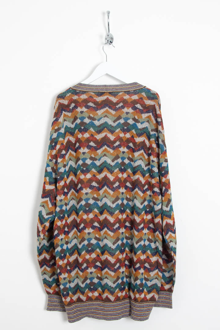 Image of Missoni Button Up Knitted Cardigan (XXL)