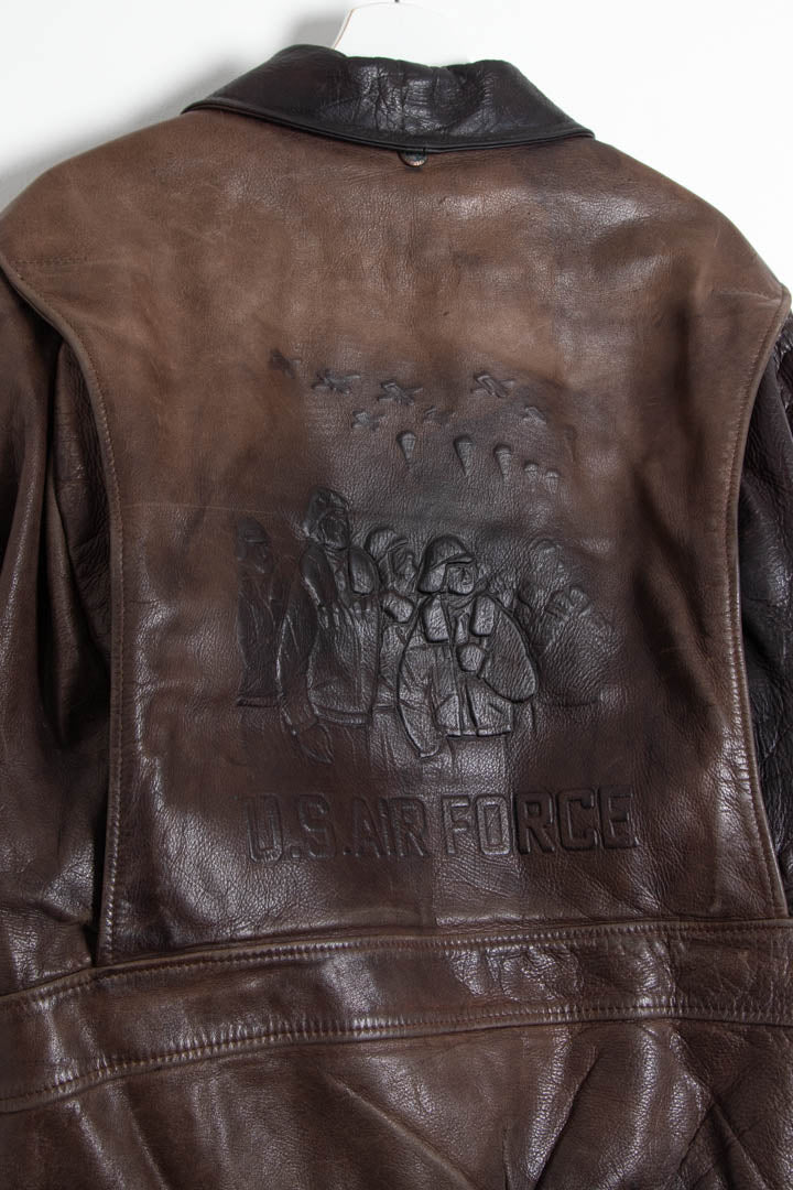 Image of US Air Force Leather Flight Jacket (XL)