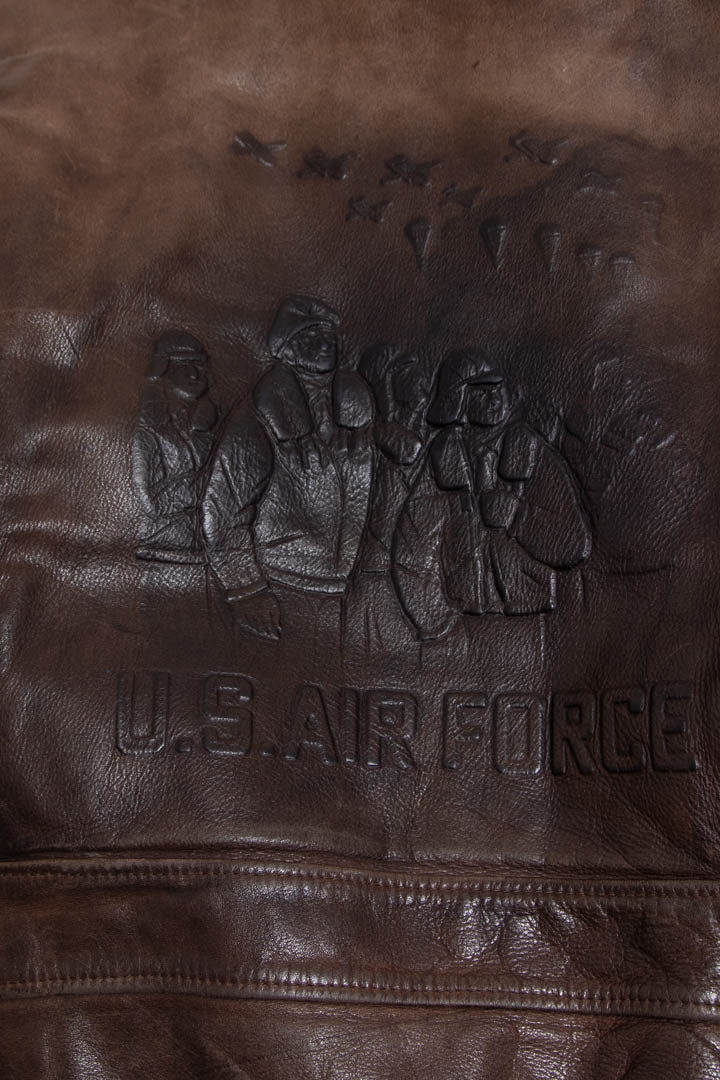 Image of US Air Force Leather Flight Jacket (XL)
