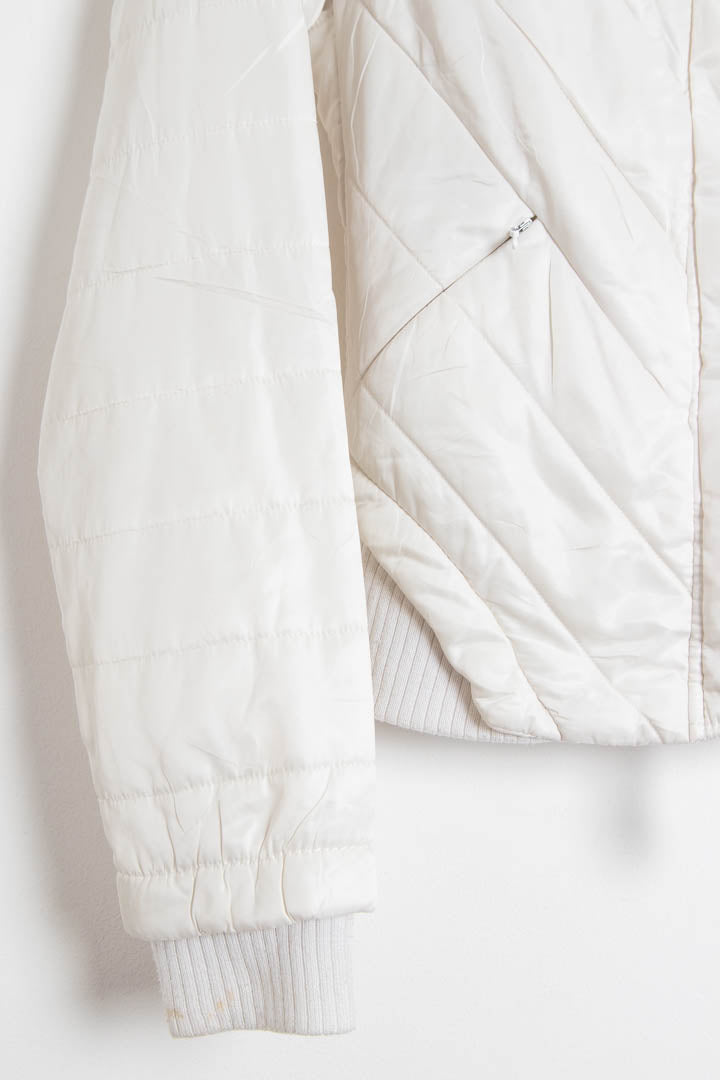 Image of Women's Armani Quilted Bomber Jacket (XS)