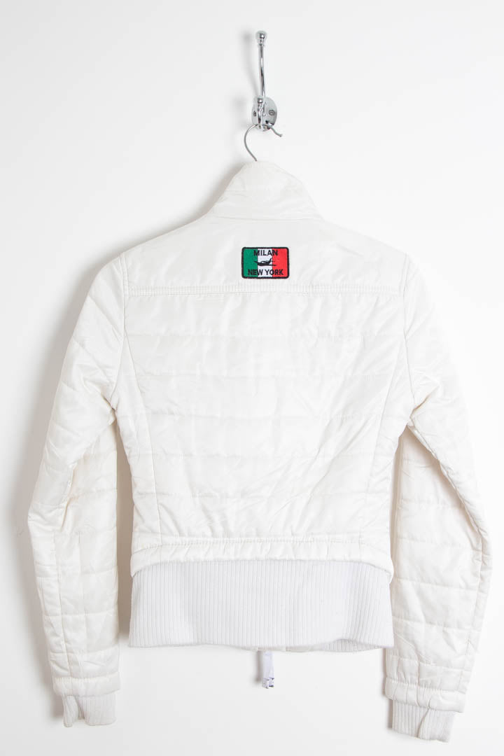 Image of Women's Armani Quilted Bomber Jacket (XS)