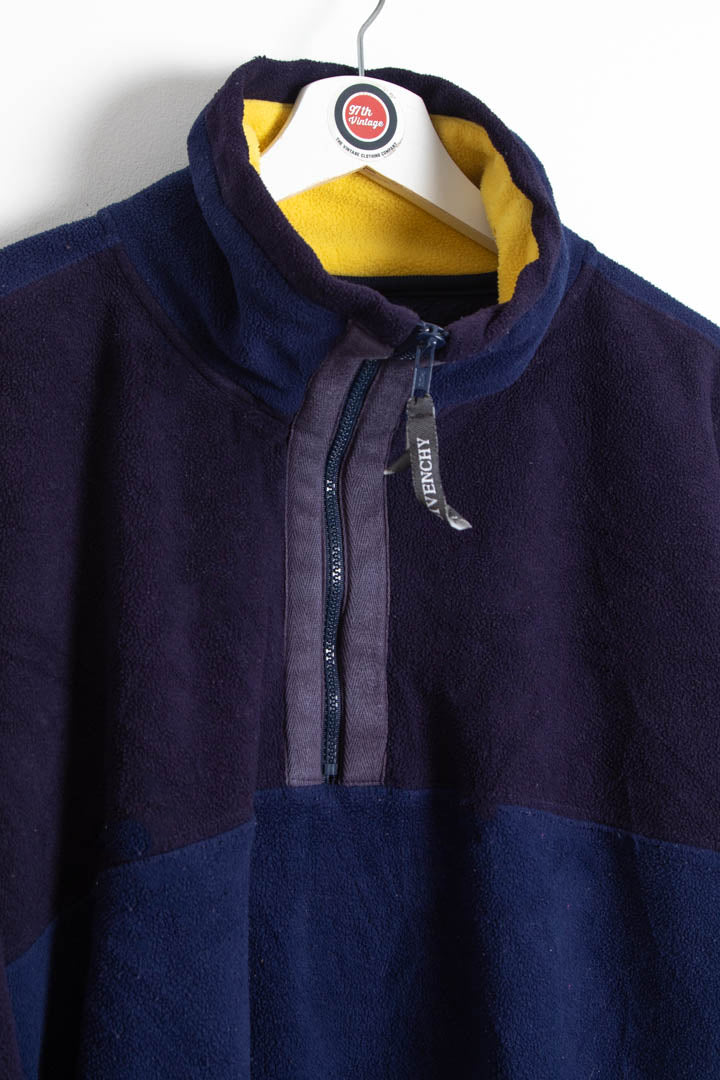 Image of Givenchy 1/4 Zip Fleece Jumper (L)