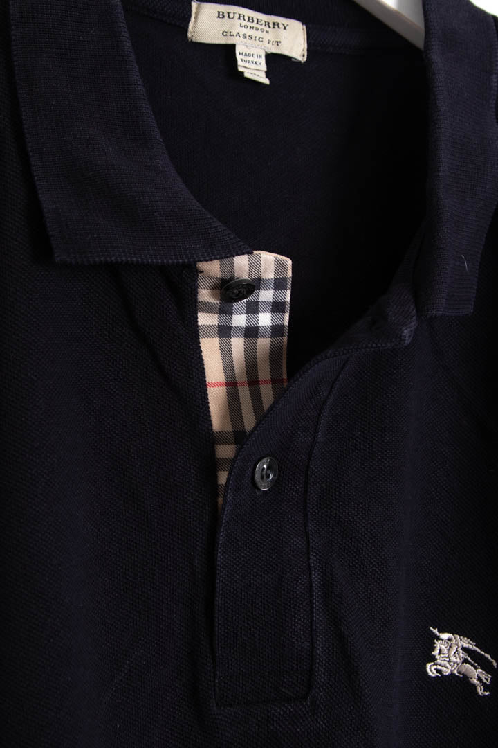 Image of Burberry Short Sleeve Polo Shirt (XXL)