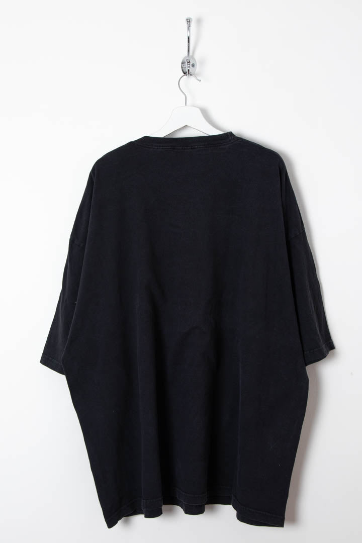 Image of LA Raiders Liquid Blue Graphic T-Shirt (3XL)