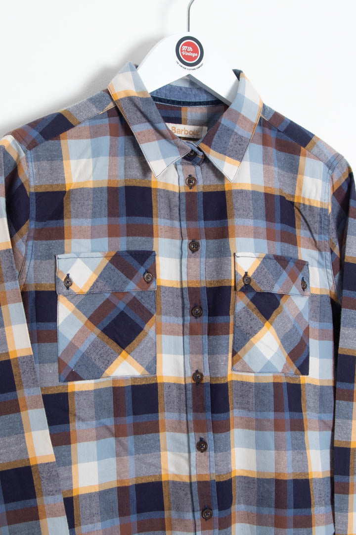 Image of Women's Barbour Checkered Long Sleeve Shirt (UK 12)