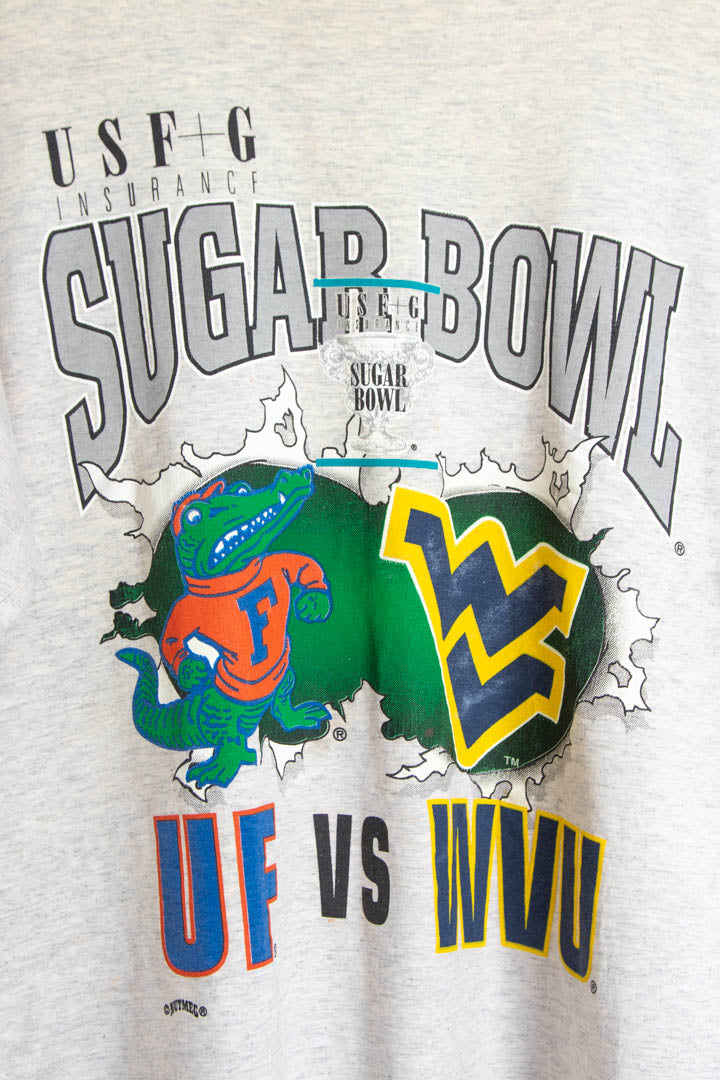 Image of 1994 Sugar Bowl UF vs WVU Single Stitch Graphic T-Shirt (L)