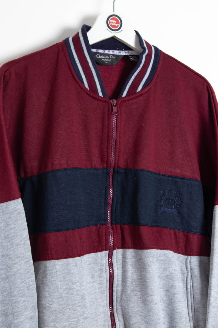 Image of Christian Dior Bomber Track Jacket (S)