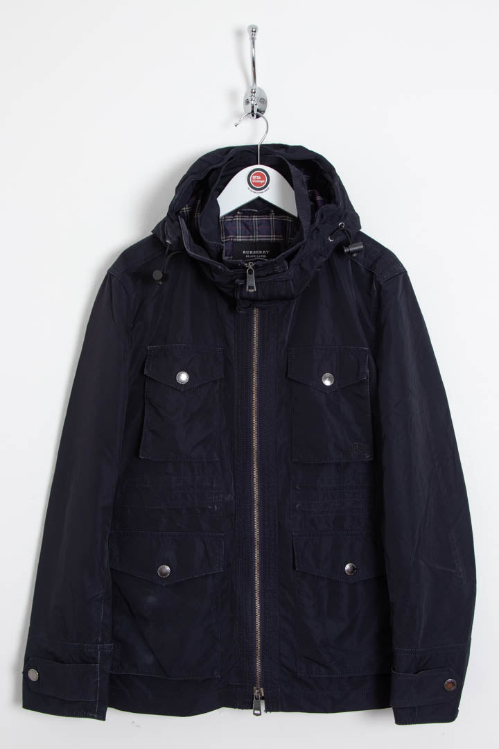 Image of Burberry Multipocket Hooded Parka Jacket (XS)