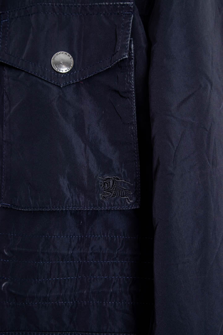 Image of Burberry Multipocket Hooded Parka Jacket (XS)
