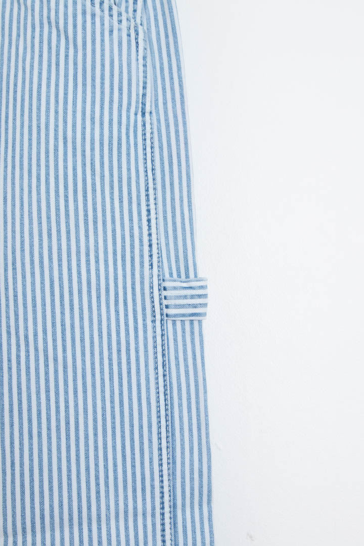 Image of Levi's Hickory Stripe Carpenter Trousers (W30 x L30)