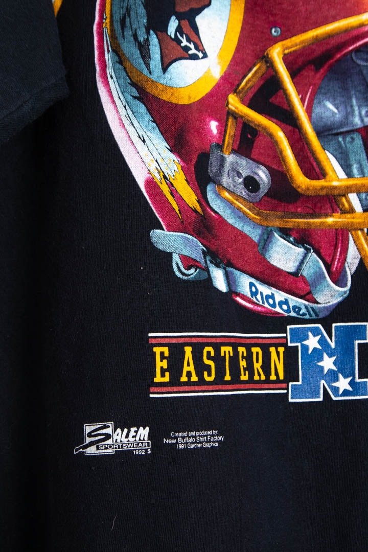 Image of 1991 Washington Redskins Single Stitch Graphic T-Shirt (M)