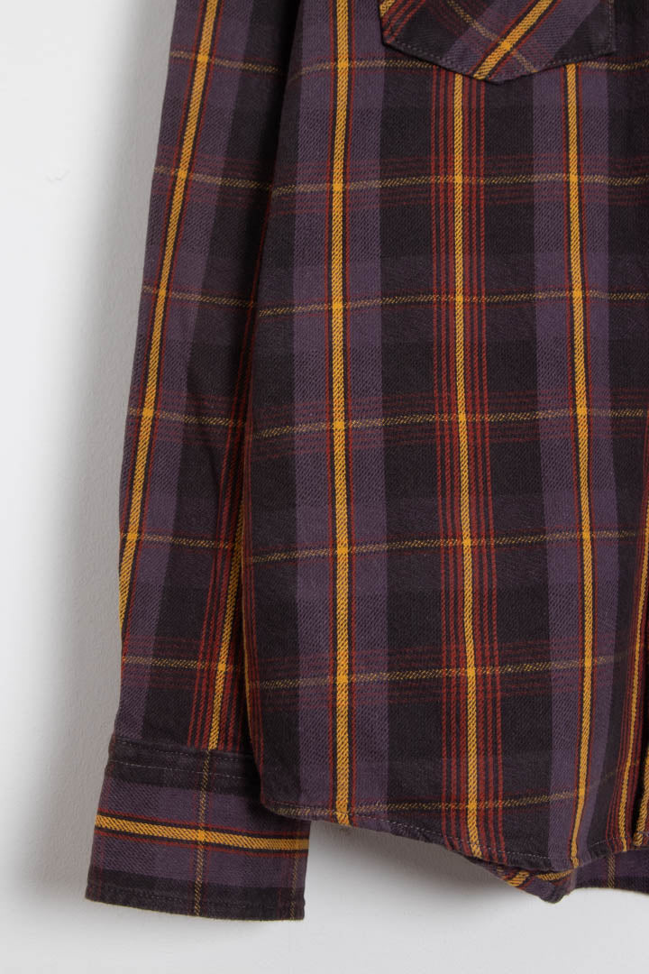 Image of Avirex Long Sleeve Checkered Flannel Shirt (M)
