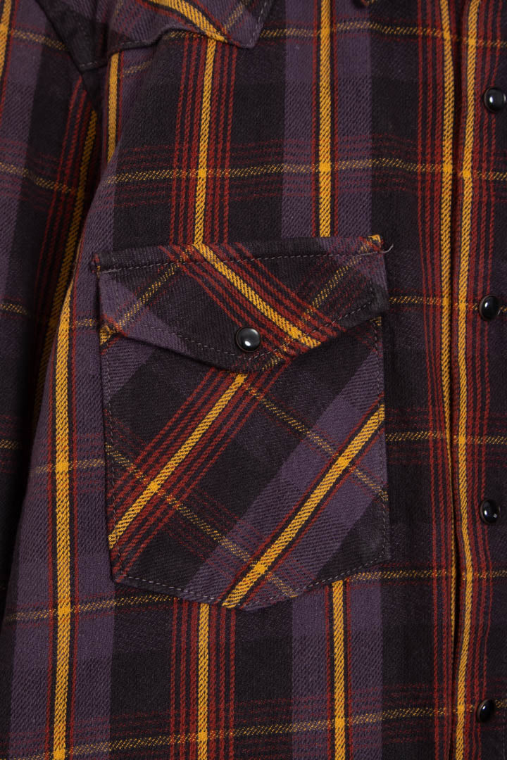 Image of Avirex Long Sleeve Checkered Flannel Shirt (M)