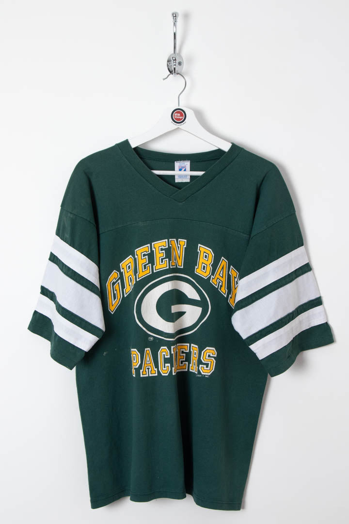 Image of Green Bay Packers Single Stitch Graphic T-Shirt (M)