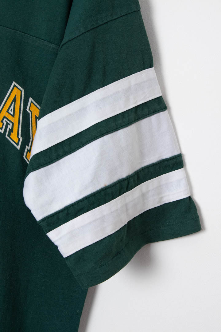 Image of Green Bay Packers Single Stitch Graphic T-Shirt (M)