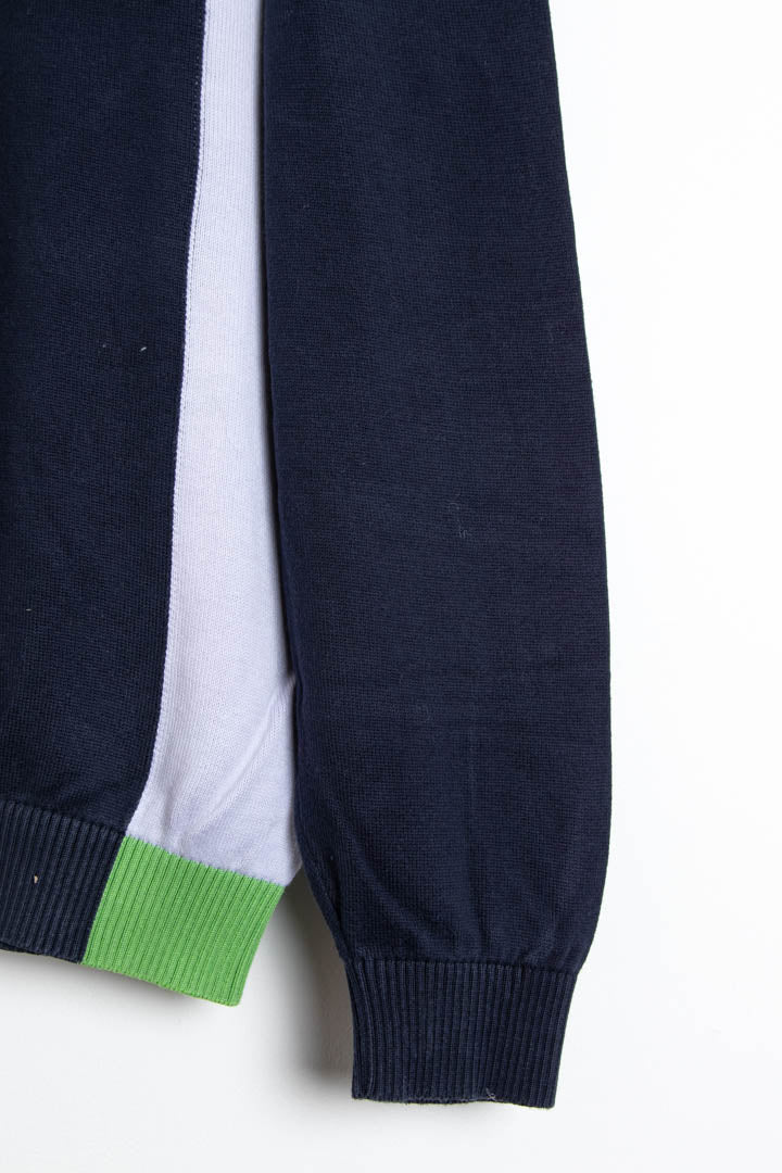 Image of Hugo Boss 1/4 Zip Knitted Jumper (M)