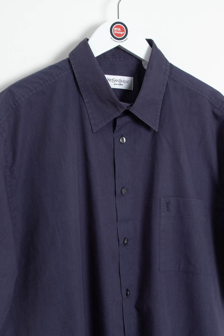 Image of YSL Short Sleeve Shirt (XL)