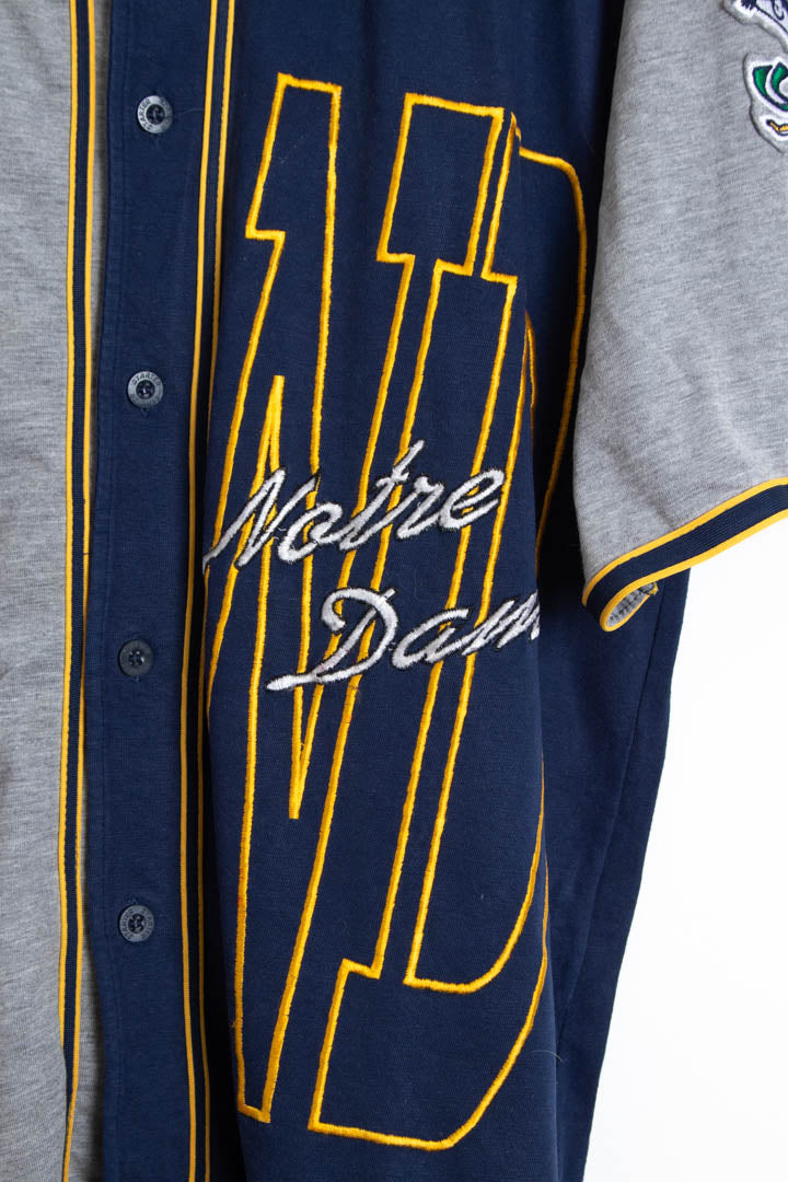 Image of Notre Dame Fighting Irish NCAA Starter Baseball Jersey (L)