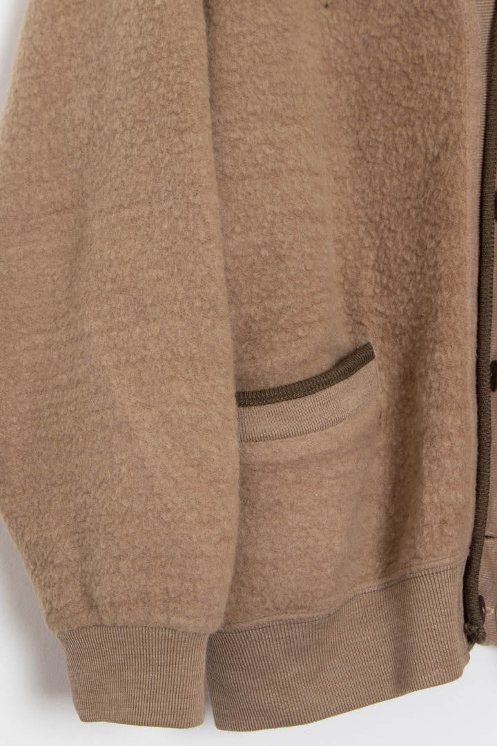 Image of YSL Button Up Fleece Cardigan (L)