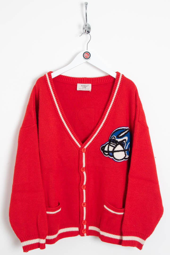 Image of Women's Avirex Cadet Button Up Knitted Cardigan (L)