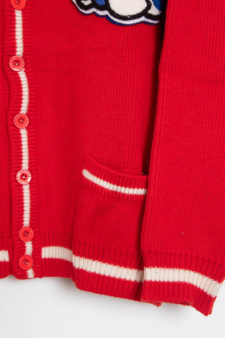 Image of Women's Avirex Cadet Button Up Knitted Cardigan (L)