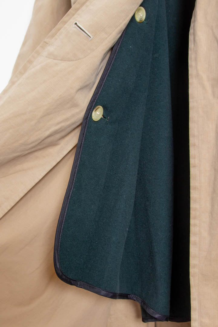 Image of Women's Burberry Wool Cashmere Lined Trench Coat (UK 14)