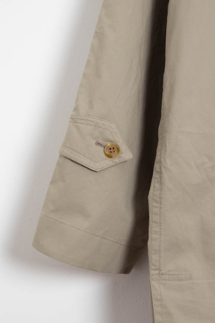 Image of Burberry Nova Check Lined Mac Coat (L)