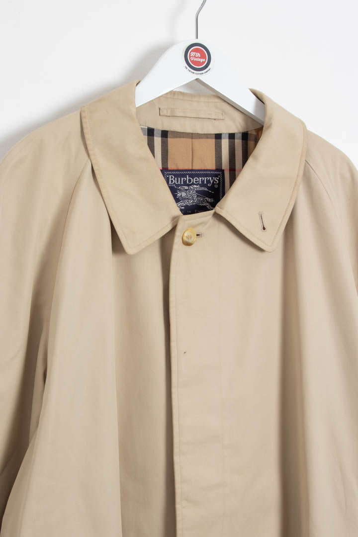Image of Burberry Nova Check Lined Trench Coat (XXL)