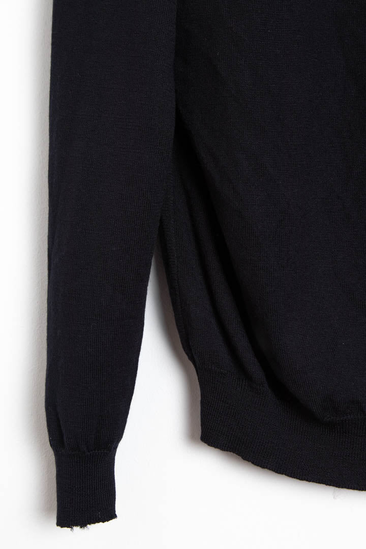 Image of Versace 1/4 Zip Knitted Jumper (S)