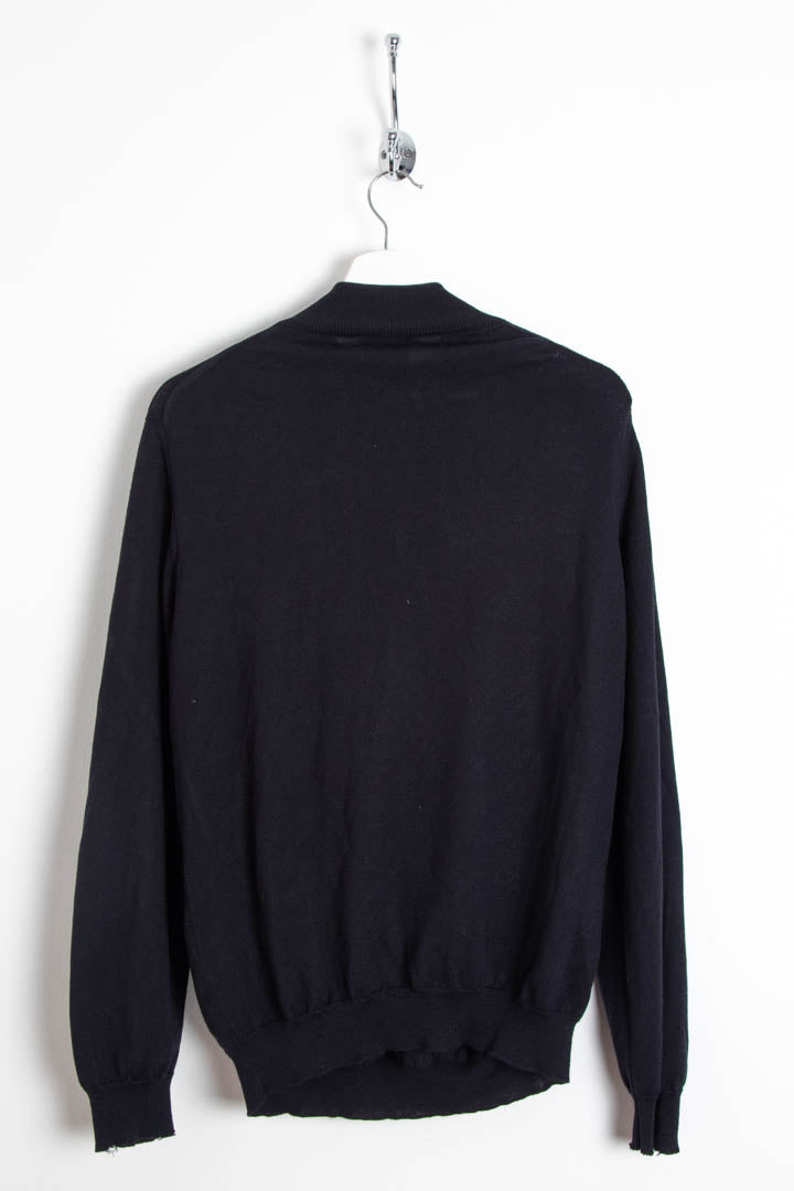 Image of Versace 1/4 Zip Knitted Jumper (S)