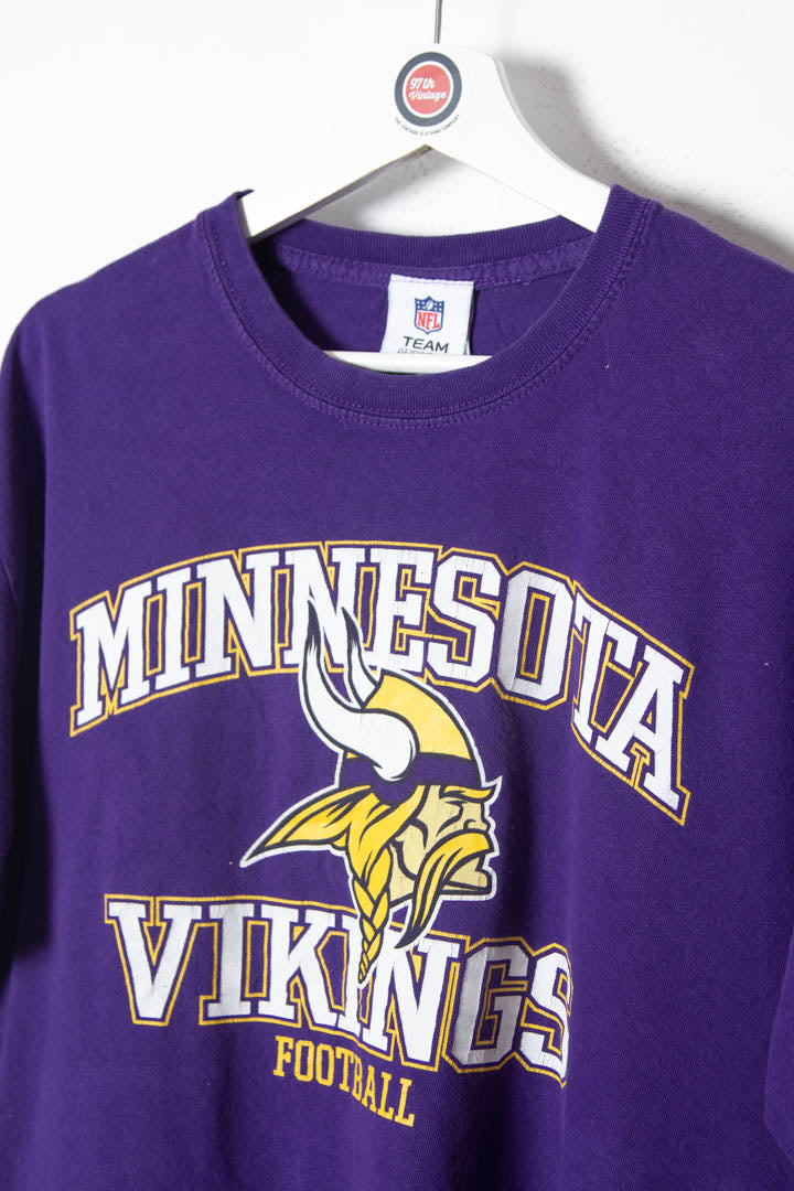 Minnesota Vikings Football T-Shirt (L)