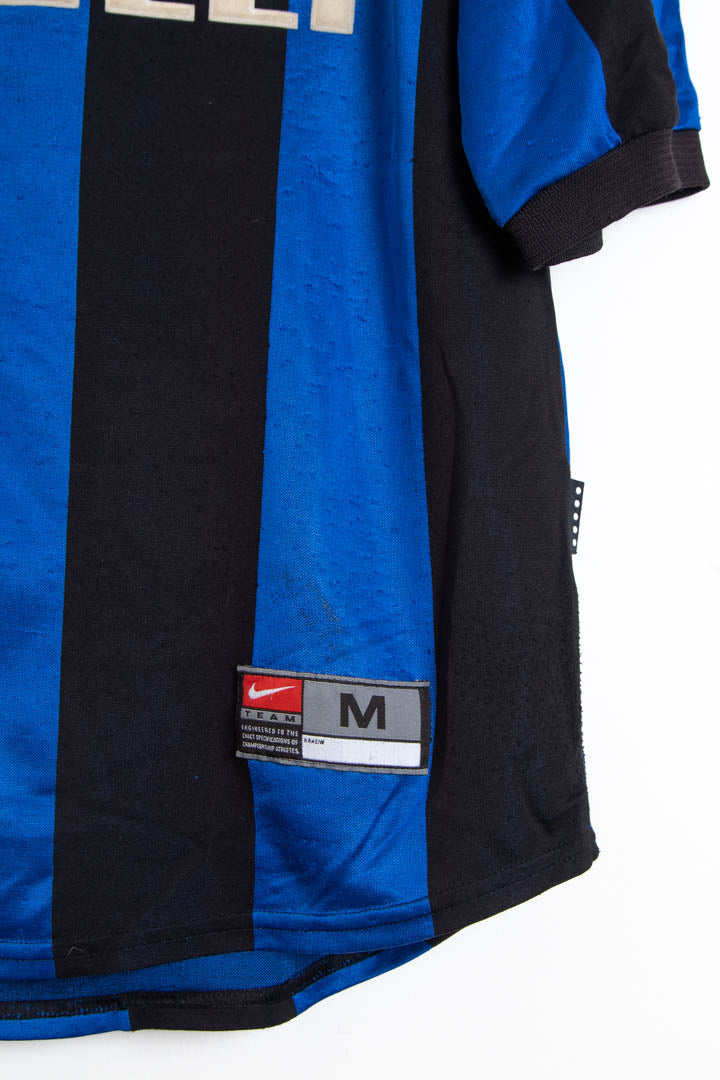 Image of 1999-00 Inter Milan Home Nike Football Shirt (M)