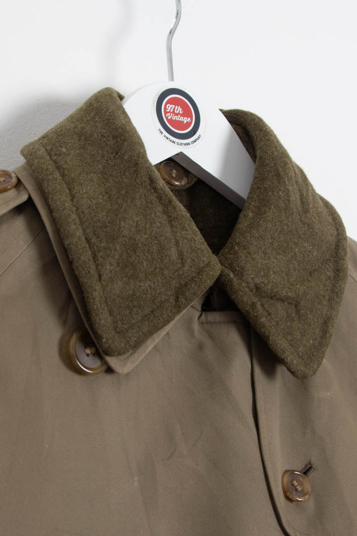 Image of Women's Burberry Wool Lined Nova Check Trench Coat (S)