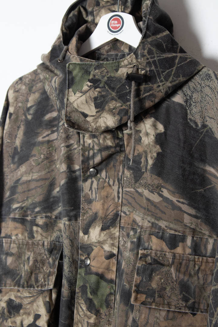 Realtree Camo Multi Pocket Parka Jacket (XXL)