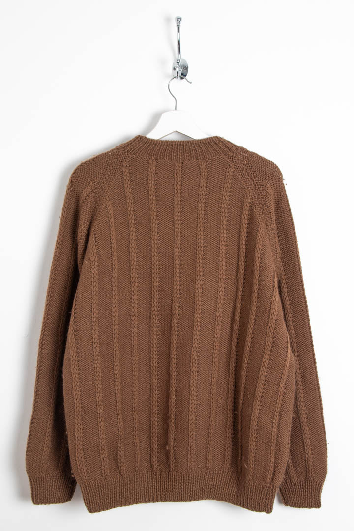 Image of Heavy Knit Fisherman Jumper (L)