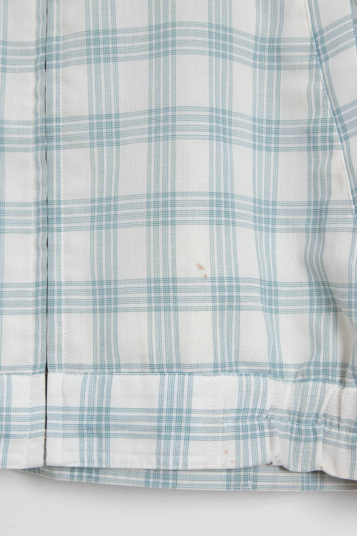 Image of YSL Checkered Harrington Jacket (S)