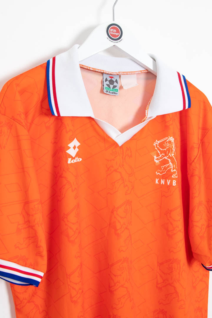 Image of 1992-94 Netherlands Home Lotto Football Shirt (M)